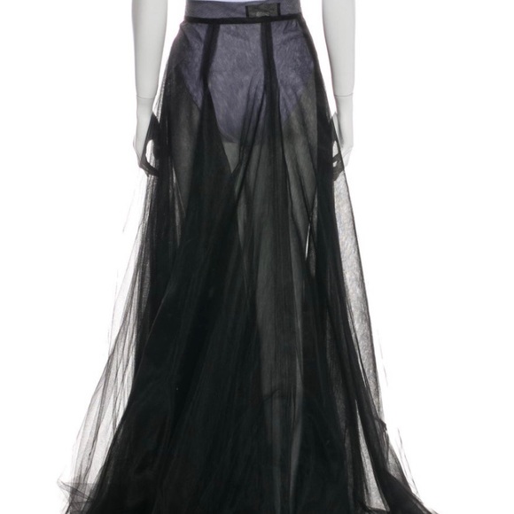 Monique Lhullierdetachable open skirt - Picture 2 of 5